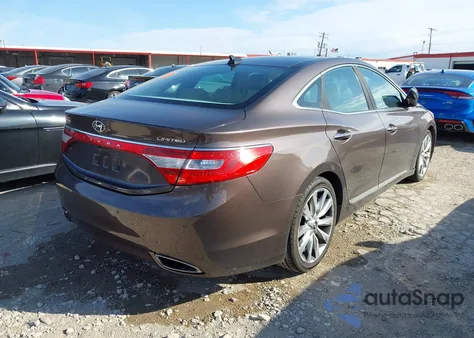 2014 Hyundai Azera Limited from USA, damaged, VIN KMHFH4JG0EA395476
